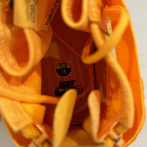 Nike SF Air Force 1 Mid 'OBJ'Laser Orange/Gum Sole Sneakers